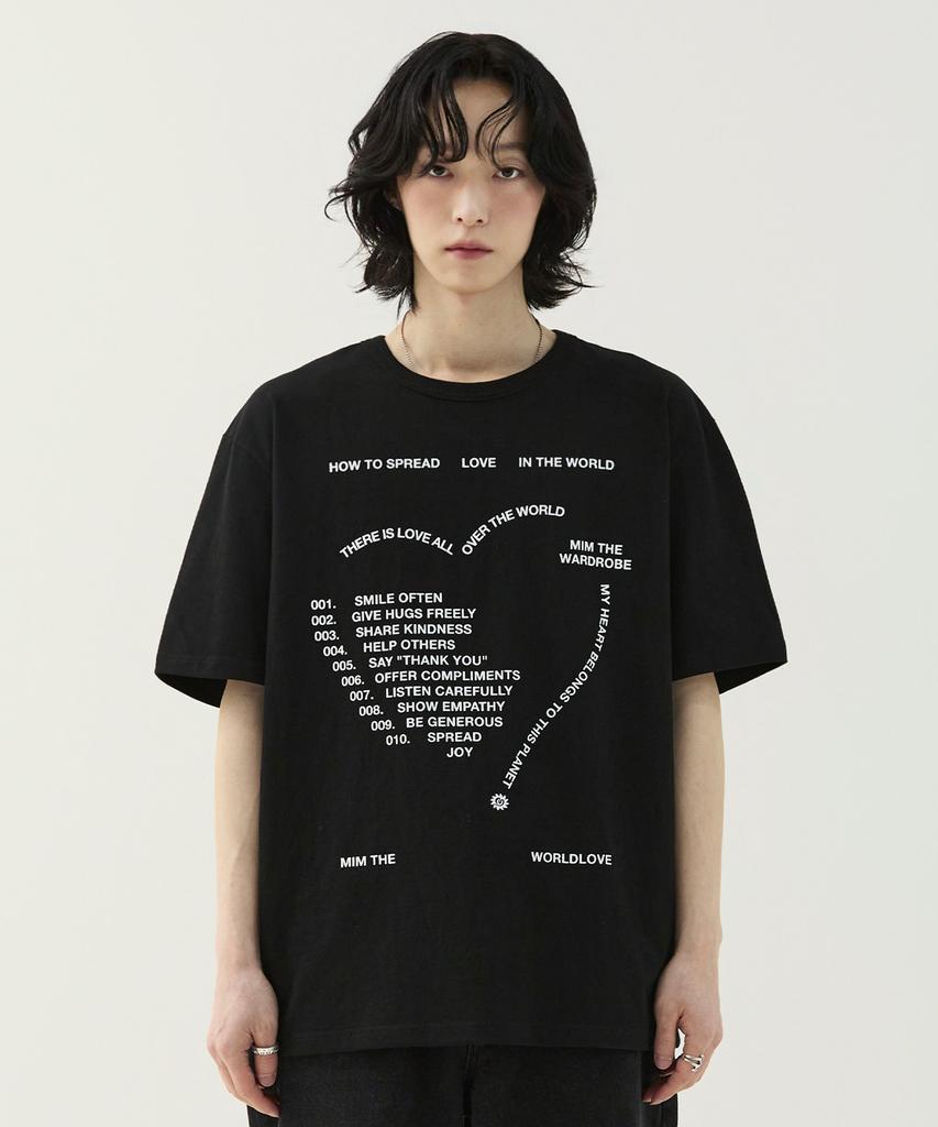 Mimdeowodeulobeu Love Letter T-Shirt_White