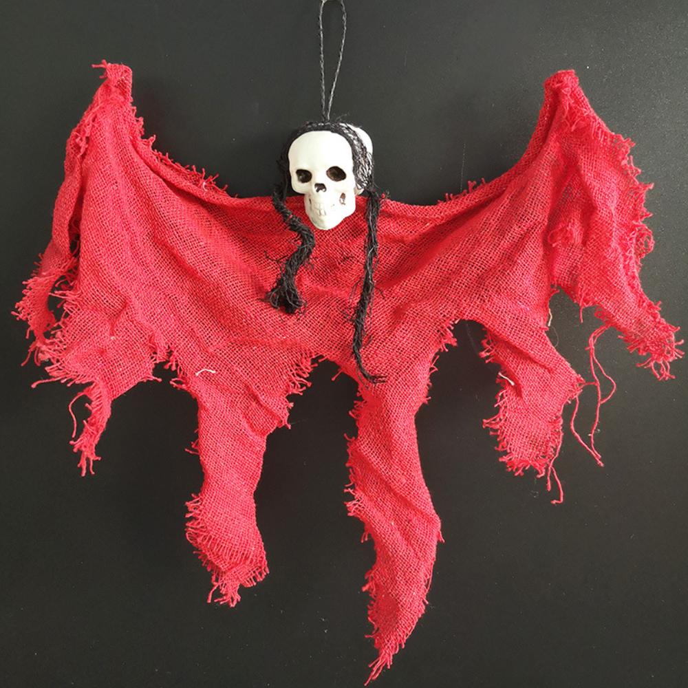 Halloween Little Hanging Decoration Ghost Skull Head Terror Props Home Bar Party