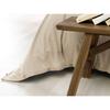 "Candice" Duvet Cover All Sizes Cotton Flannel - 140x200 - Candice Sand