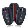 Silicone Key Case Cover For Ford Ranger C-Max S-Max Focus Galaxy Mondeo Transit Tourneo Custom Keyless Fob Shell Protector