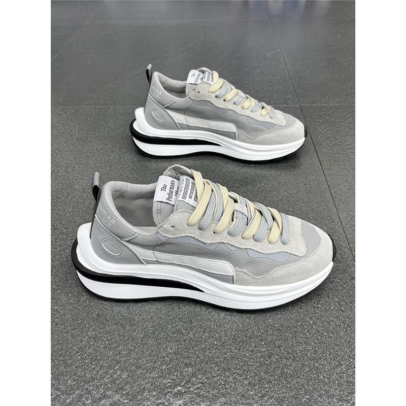 New breathable waffle shoes sports and leisure platform dad shoes bc