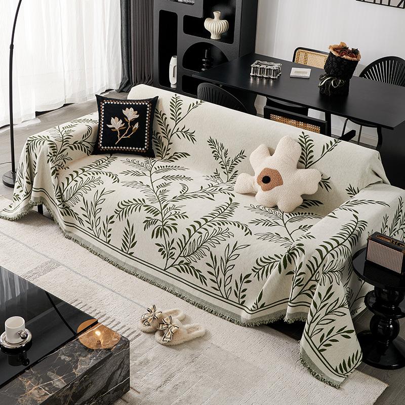 Simple Chenille Four Seasons Universal Sofa Towel Fashion Modern Non-Slip One Piece Entry Lux Style Sofa Cover Slipcover