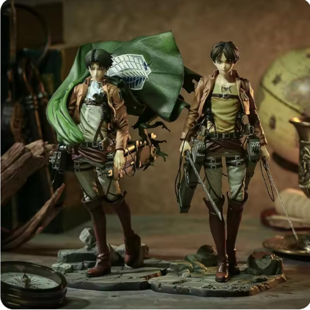 Attack On Titan Eren Yeager Anime Figurka Shingeki no Kyojin Levi Ackerman Akční Figurka Figurka Model Panenka Hračky