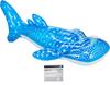 Big Whale Shark Inflatable 181 X 112 Cm Set Slider Float, Ring, (Float, Bag)
