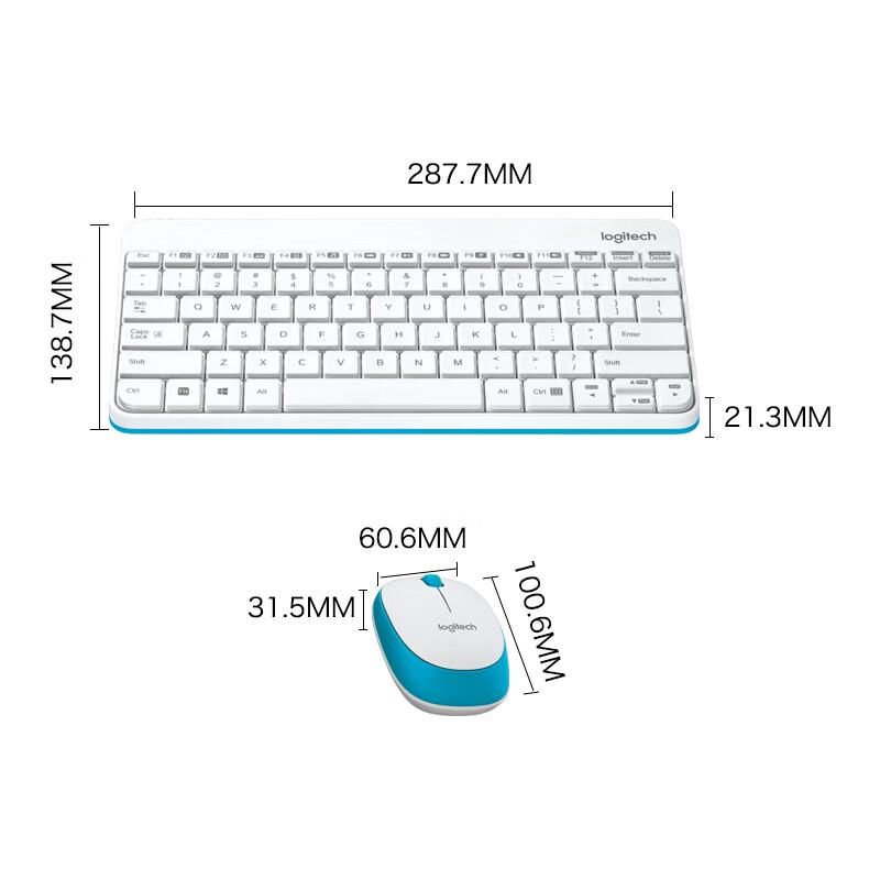 Logitech MK245 Nano Wireless Keyboard and Mouse Combo