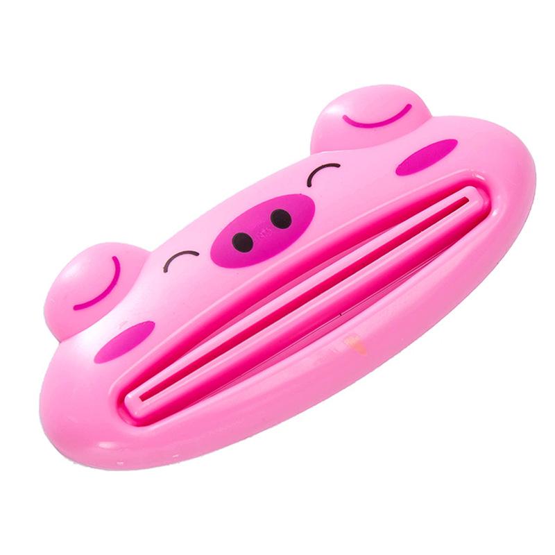 1 Pcs ABS Rolling Squeezer Toothpaste Dispenser Tube Partner Sucker Hanging Holder