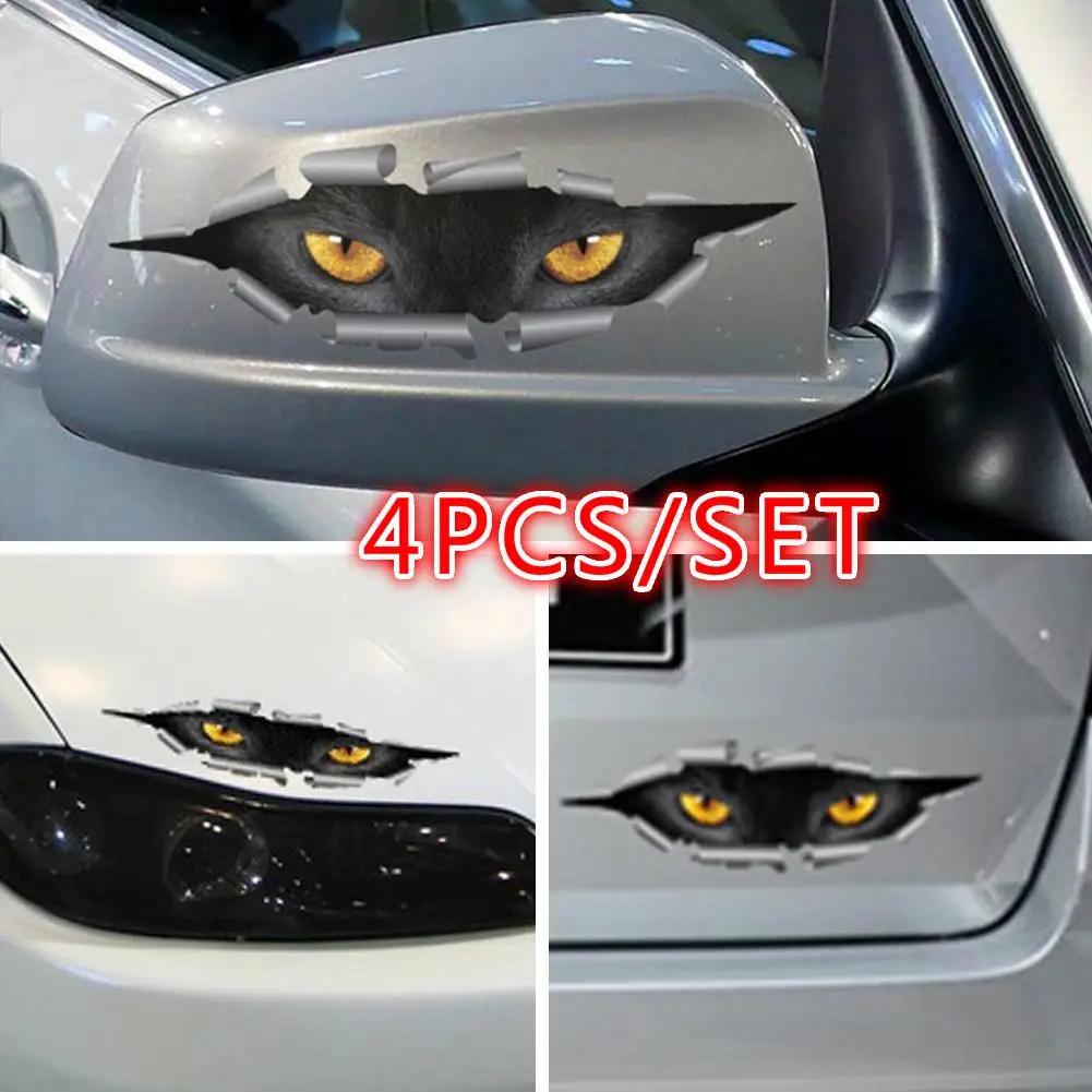 Car Sticker Whole Cat Eye Eye Auto Accessories Waterproof