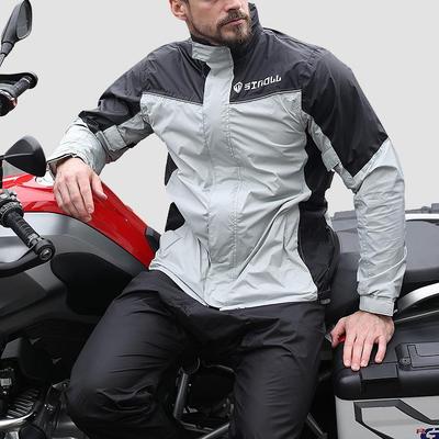 Men's Waterproof Raincoat and Pants Set for Fishing and Motorcycling