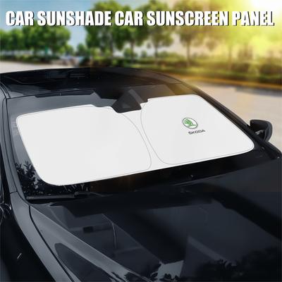 Windschutzscheiben-Sonnenschutz Auto-Fenster-Sonnenschutzabdeckung Auto-Sonnenblende für Rapid Fabia 1 2 Octavia 2 A7 A5 A4 Roomster Yeti Superb