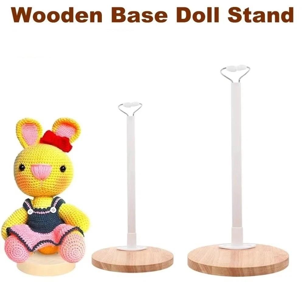 Adjustable Doll Display Holder Plastic Support Action Figure Stand Organizer Bracket