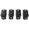 4pcs Power Window Sunroof Switch Illuminated For E30 E24 E28 From 09/1986 61311381205 / 61 31 1 381