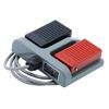 Comutatoare de picior momentane din plastic, Infinities, cu pedală dublă, duplex, cu două căi, comutator de picior cu resetare automată și cablu rezistent