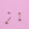 XPIER Pearl Gold14k Piercing