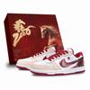 Big Golden Horse Jade Hall LD Leather Abrasion Resistant Low Top Skateboard Shoes Men's Red 355152-150(Team1862-LD)