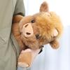 Adorabili Peluche di Bovini delle Highlands Marroni Abbracciabili Mucca che Corre Animale di Peluche Realizzato con Tessuto Morbido Premium Compagno Rassicurante