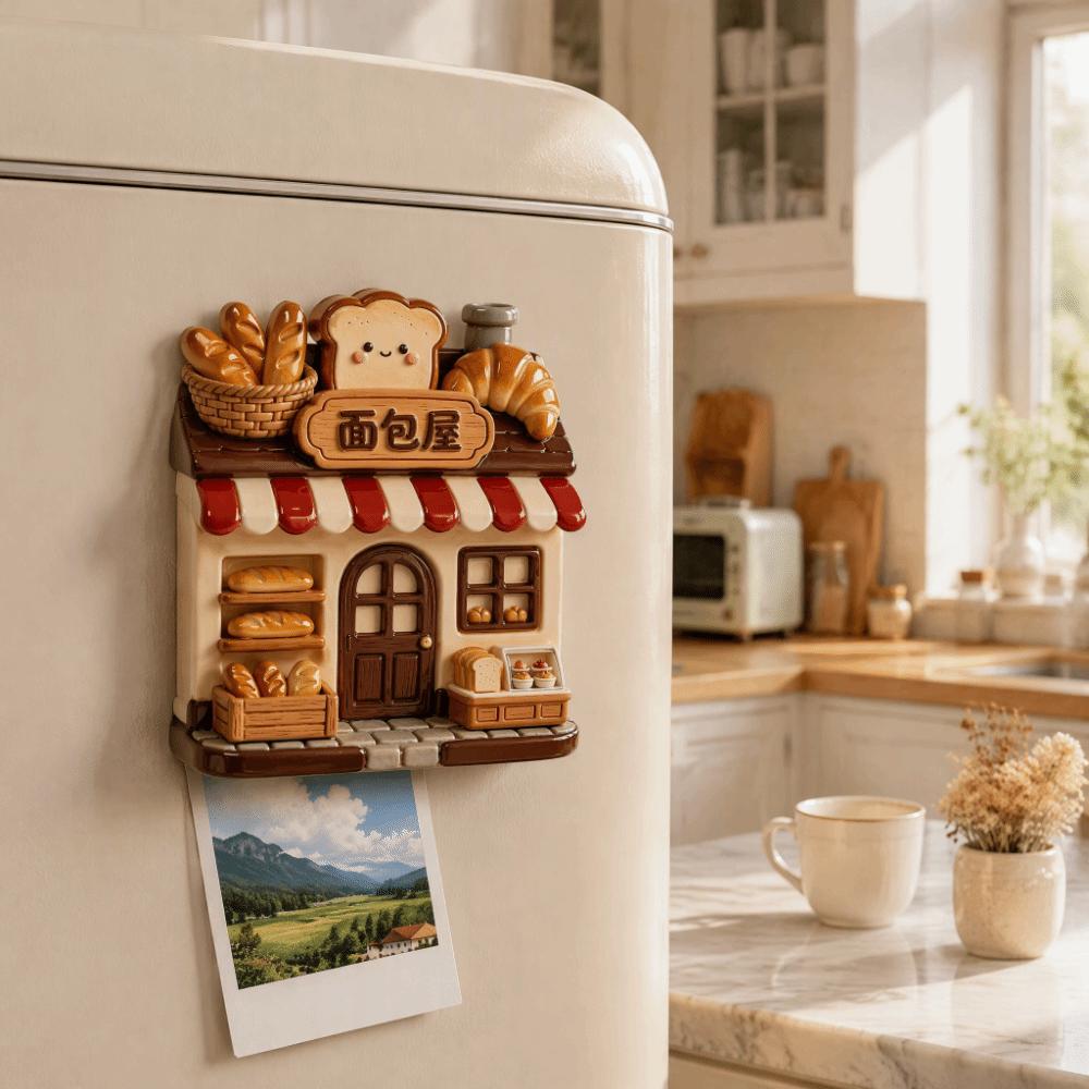 Simulation Refrigerator Magnet 3D Relief Decorative Fridge Magnet Cat Fridge Magnet  Kitchen Decor