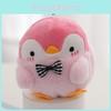 Lovely Penguin Plush Keychain With Super Soft Crystal Plush Fabric