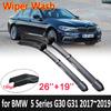 Bil torkarblad för BMW 5-serie G30 G31 2017 2018 520i 523i 528i 530i 535i 550i M5 518d 520d 525d 530d 535d M550d xDrive