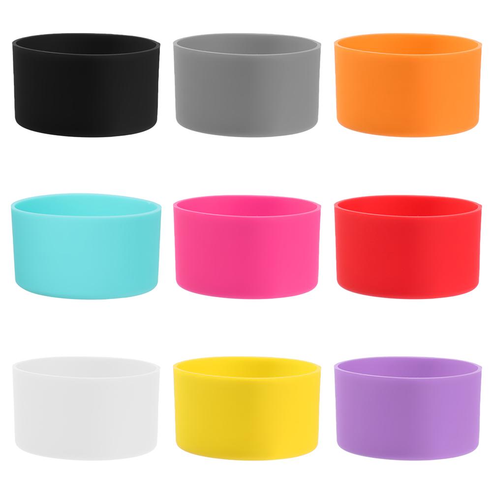Accessories Silicone Sports Cup Cover Anti-Slip Bottom Sleeve Boot for Bottle Water Bottle Cover
