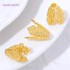 18K Gold Plated Brass Beads Caps Tassel Caps For Jewelry Findings,Metal Large Flower Bead Cap,DIY Necklace Earrings Accessories