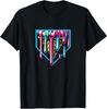 Home-Plate Drip Ice-Cream for Softball and Baseball Fans T-Shirt