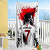 Ronaldos ikonische Nummer Sieben Strandtuch Weich Langlebig Schnelltrocknend Bequem Leicht