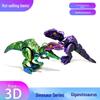 3D Printed Jointed Dragon Dinosaur Decompression Toy and Handicraft Gift Ornament