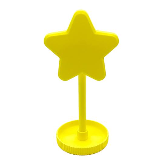 Yousheng 3D Printed Headphone Stand, Star Shape Headset Holder, Earphone Stand with Cable Holder, Flexible Headrest with Solid Base for All Headphones