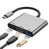 USB C To HDMI 3 In 1 Hub 60Hz Multi Port Adapter with Type C PD Charging for Laptop MacBook Pro