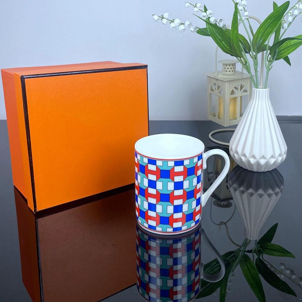 European Light Luxury Advanced Bone China Cup Mug Mug Exquisite Afternoon Tea High-grade Cup Water Cup Coffee Cup Holiday Gifts