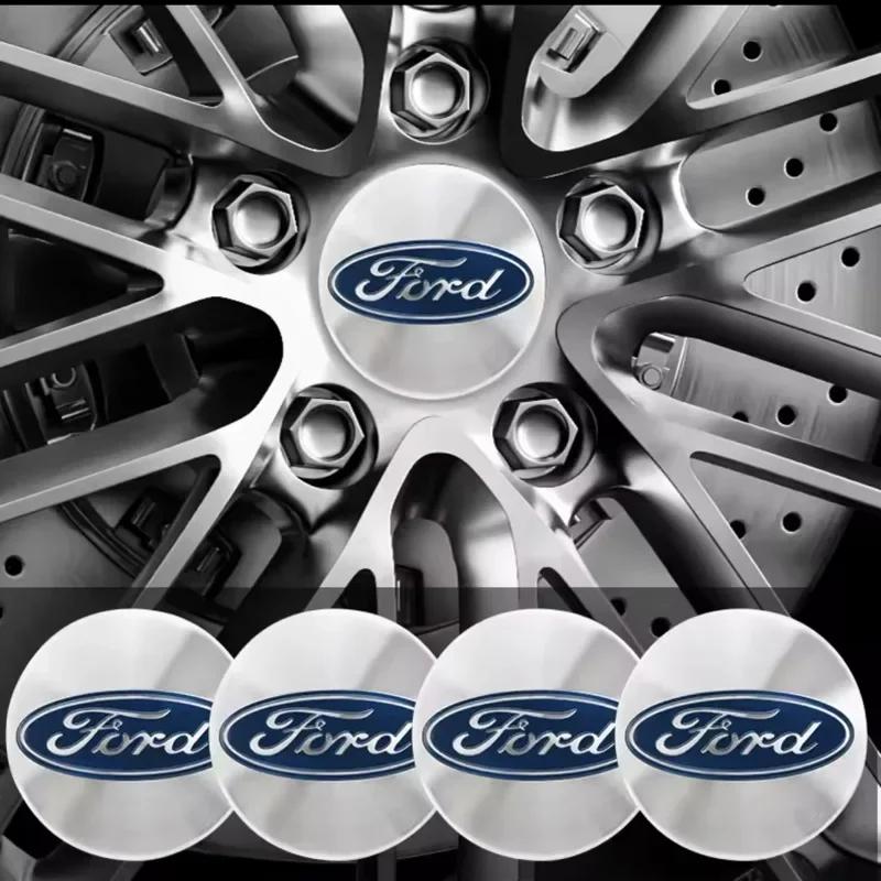 Autó matrica 2026 Ford 4 db 54 mm-es Autó eredeti kerékagy kupakok Díszítés Ford Focus MK2 Fiesta Mondeo Galaxy Fal-hoz