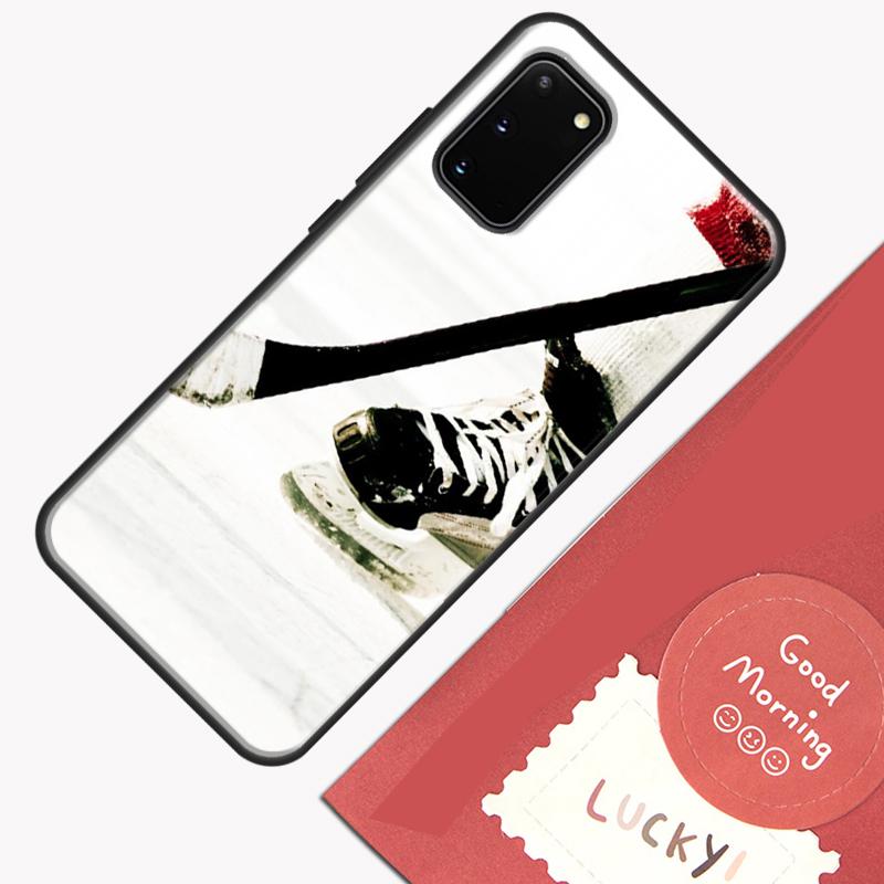 Hockey Sport Phone Case For Samsung Galaxy S24 S26 Ultra S20 S21 S22 S23 S25 Plus S10 S25 FE Cover Shell