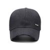 Winter Hat Men'S Baseball Cap Trend Alphabet Casual Versatile Cap Outdoor Warm Ear Protector Cap