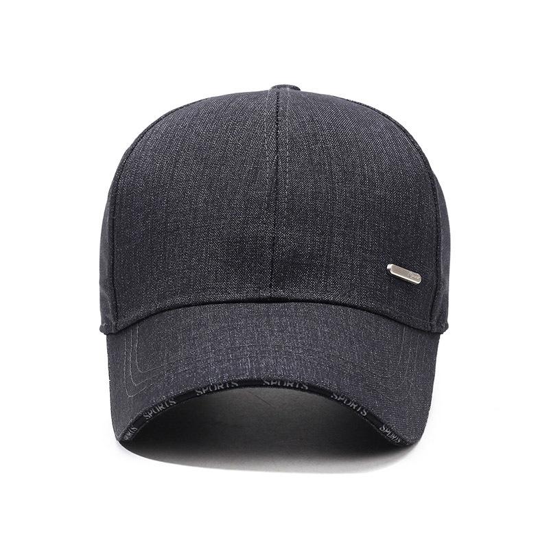 Winter Hat Men'S Baseball Cap Trend Alphabet Casual Versatile Cap Outdoor Warm Ear Protector Cap