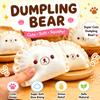 Creative Bear Bao Bun Squishy Soft Butter Moist Squeeze Figure Fidget Sensory Anti Stress Novelty Gag Gift Desk Ornament Idea