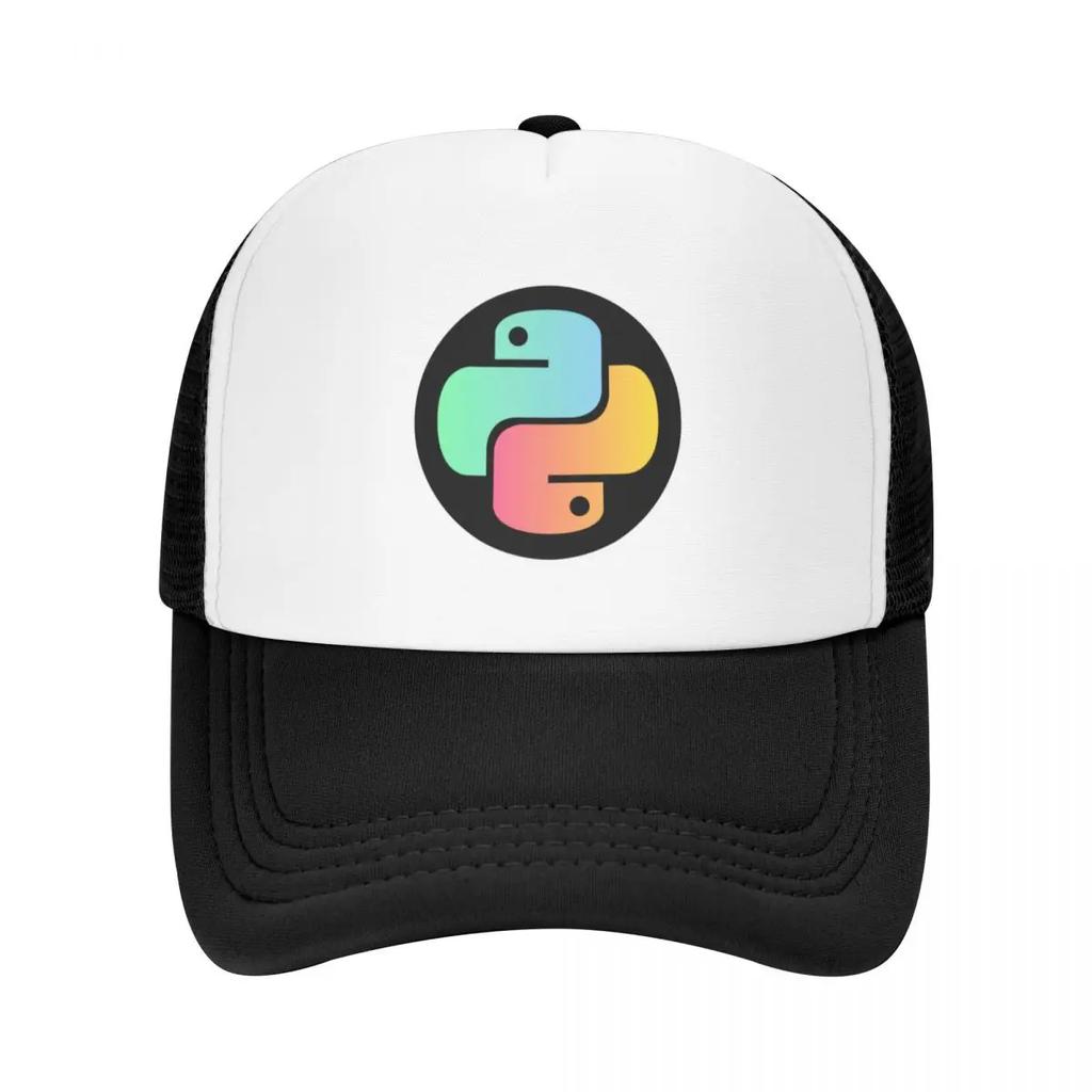 Ombre python coding language logo Baseball Cap Luxury Hat Anime Hip Hop Unisexs Womens