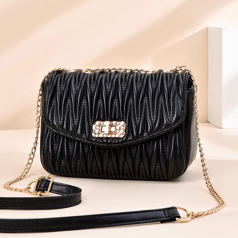 New Versatile Shoulder Women's Bag Summer Fashion Tote Bag Summer Chain Small Square Bag Flap Women's Messenger Bags