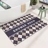 Tapis de Bain Personnalisés Antidérapants Confortables Fabriqués sur Commande pour la Décoration de Salle de Bain Tapis de Douche en Velours Cristal