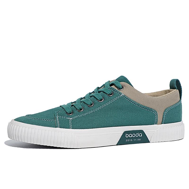 Fashion Autumn Mens Casual Shoes Cloth Lace-up Flat Shoes 2025 New Male Sneakers Luxury Design Canvas Shoes for Men Zapatillas Hombre