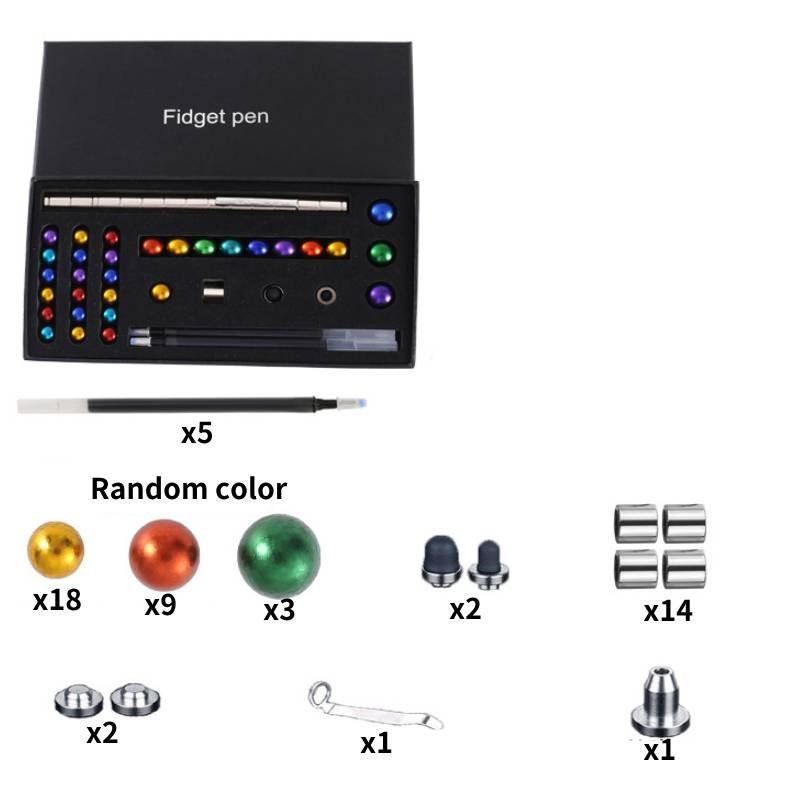 Creative Multi-functional Magnetic Pen For Stress Relief Innovative Design For Writers