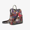 Bohemian Trendy Leder Handgemachte Tasche, Dreidimensionale Blume Romantischer Rucksack, Originelles Design