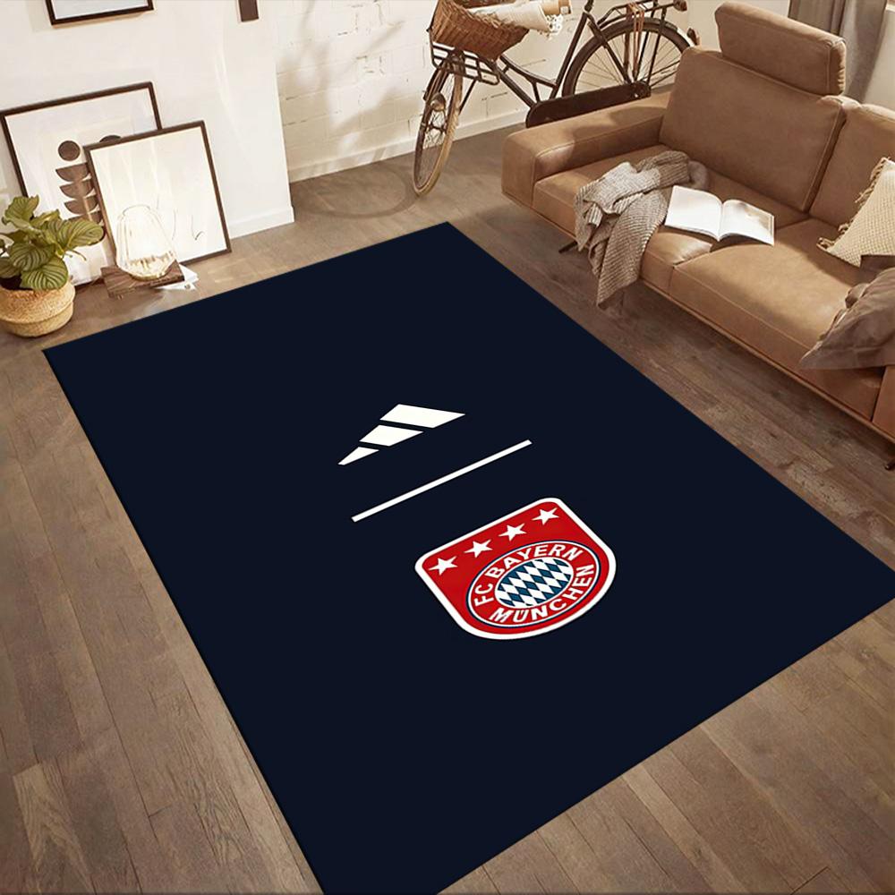 Bayern Munich Carpet Perfect for Study Room Bedrooms Playrooms Dining Room Anti-slip Rug Decorate Offices Best for Christmas