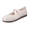 Mary Jane Women's 2025 Summer Mesh Velcro Flats - Versatile Casual Shoes for Moms