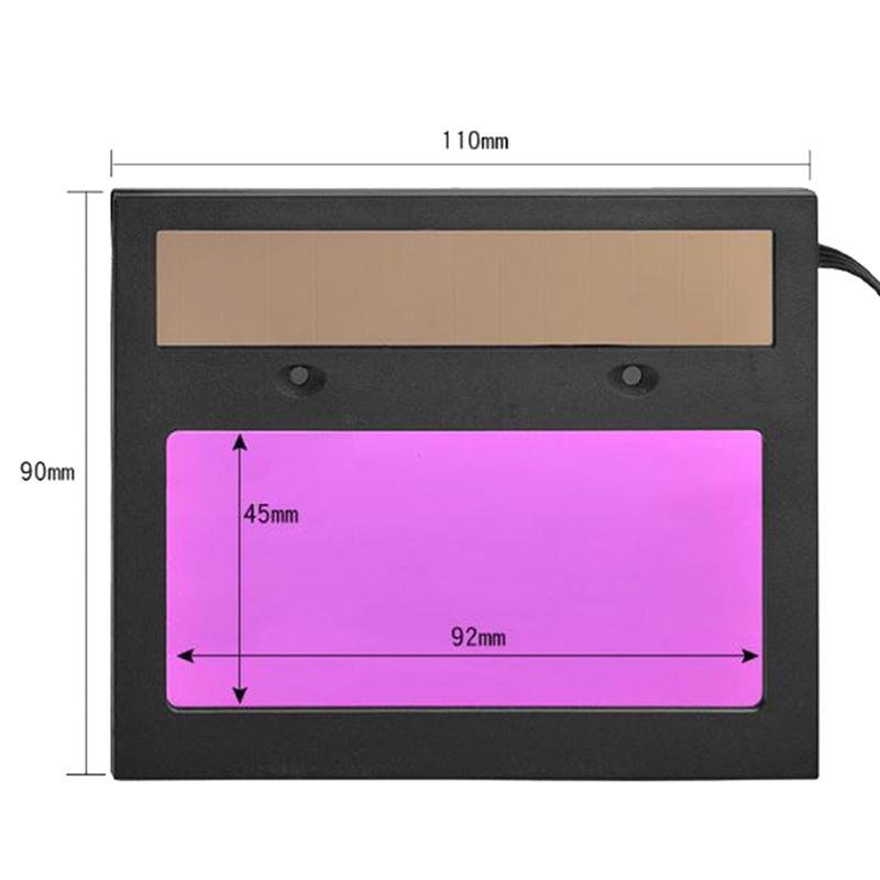 Solar Auto Darkening Filter Welding/Polish Mask/Helmet/Welder Cap/Welding Lens/Eyes Mask for Welding Machine/Plasma Cuting Tool
