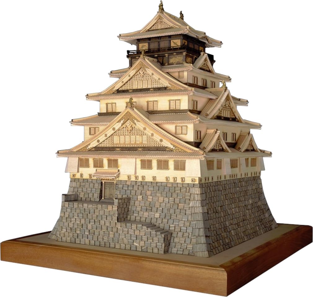 Woody Joe Osaka Castle Wooden Model Assembly Kit 1/150 (Building)