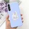 For Samsung Galaxy A55 Phone Case Samsung A55 5G SM-A556B Fashion Moon Pattern Soft Silicon Back Cover