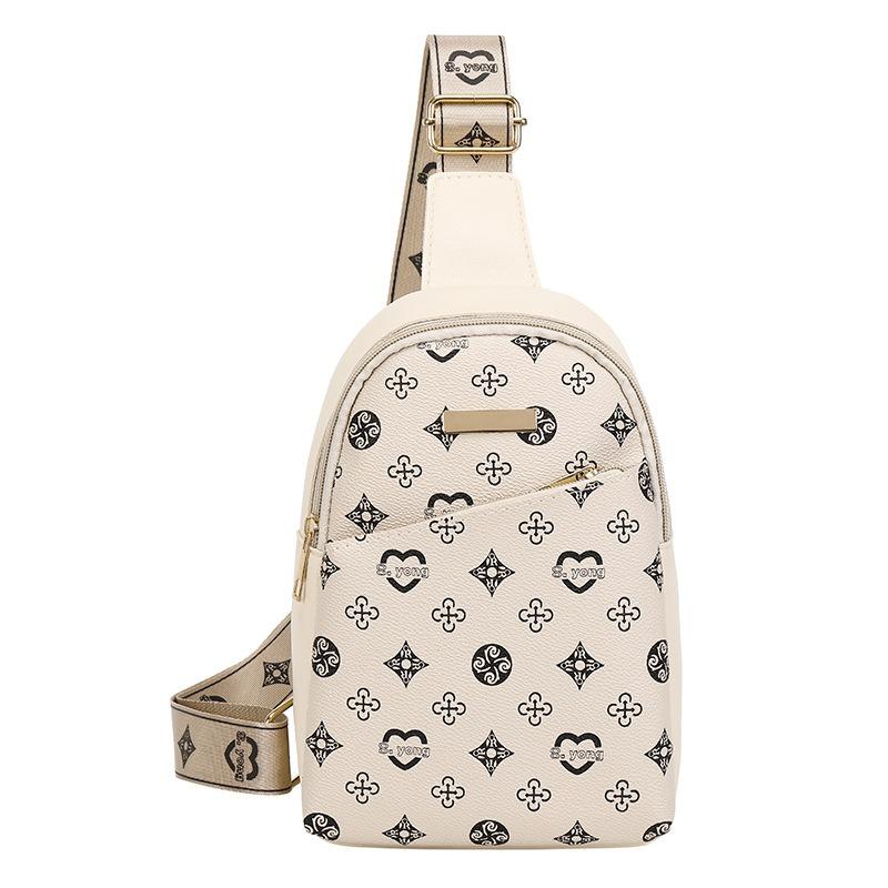 Breast Bag Women's Bag Print Bag Crossbody Bag