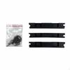 Surfboard Fin Adjustment Kit Flat Plate Set Black