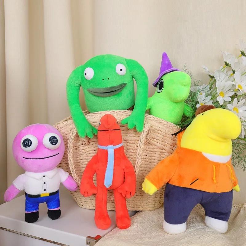 28Cm Smiling Friends Plush Toys Mr Frog Children Stuffed Doll Toy Kawaii Home Decoration Doll Gifts Smiling Friends Toy For Kids