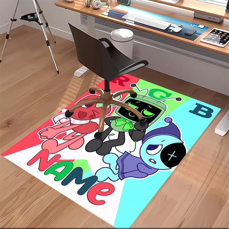 Benutzerdefinierter Personalisierungs-Teppich Dandy's World - Weich, Waschbar, Rutschfest, Innenbereich, Wohnzimmer, Zuhause & Büro Dekorteppich